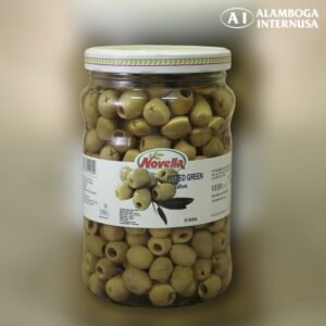 Pitted Green Olives in Brine