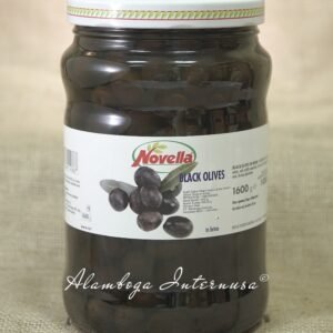 Black Olives (Whole) in Brine