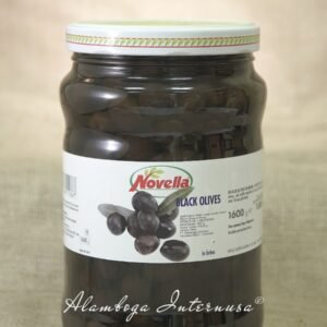 Black Olives (Whole) in Brine