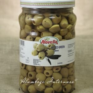 Pitted Green Olives in Brine