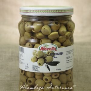 Pitted Green Olives in Brine