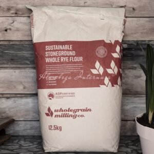 Sustainable Stoneground Whole Rye Flour